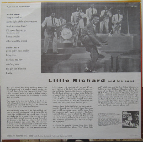 Little Richard : Little Richard (LP, Album, RE)
