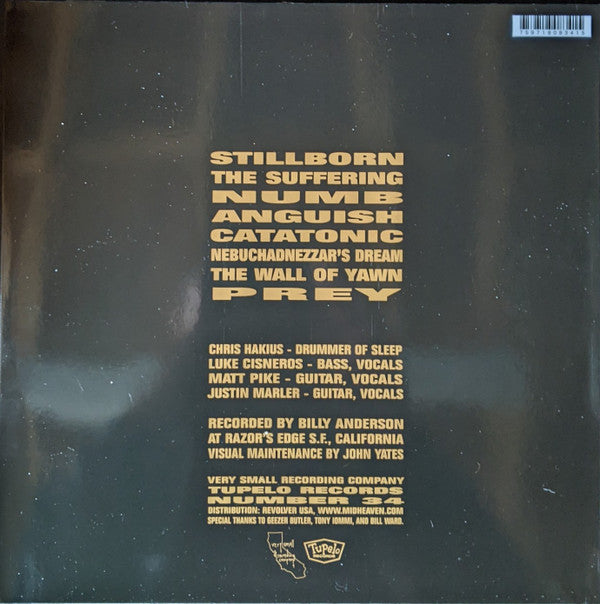 Sleep : Volume One (LP, Album, RE)