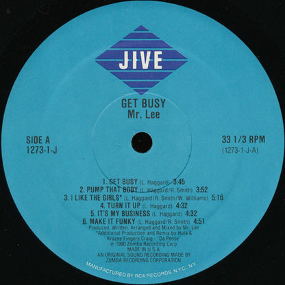 Mr. Lee : Get Busy (LP, Album)
