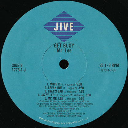 Mr. Lee : Get Busy (LP, Album)