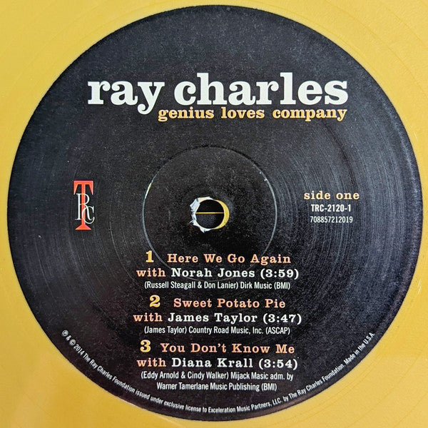Ray Charles : Genius Loves Company (2xLP, RSD, Ltd, Gat)