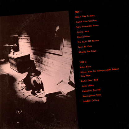 The Clash : 16 Tracks (LP, Unofficial, Red)
