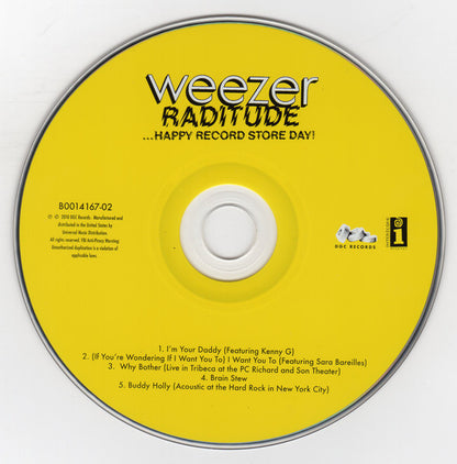 Weezer : Raditude ...Happy Record Store Day! (CD, EP, RSD)