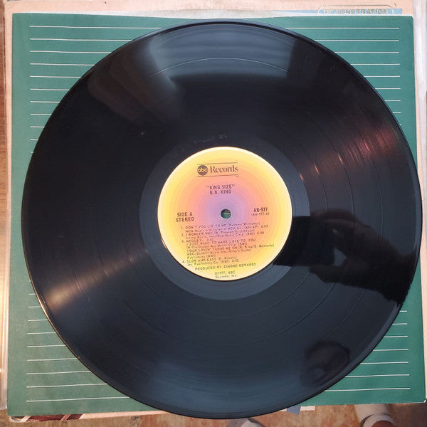 B.B. King : King Size (LP, Album, PRC)