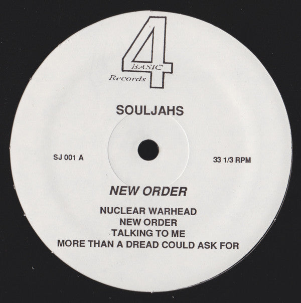 Souljahs : New Order (LP, Album)