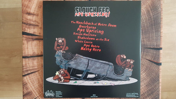 Slough Feg* : Ape Uprising! (LP, Album, Ltd)