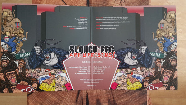 Slough Feg* : Ape Uprising! (LP, Album, Ltd)