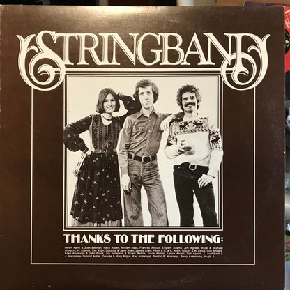 Stringband : Thanks To The Following (LP)