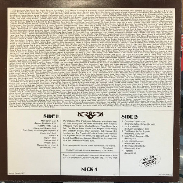 Stringband : Thanks To The Following (LP)