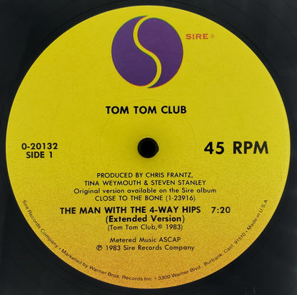 The Tom Tom Club* : The Man With The 4-Way Hips (12", Single, All)