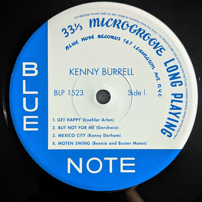 Kenny Burrell : Kenny Burrell (LP, Album, Mono, RE, 180)