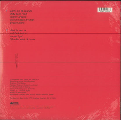 The B-52's : Wild Planet (LP, Ltd, RE, RP, Cle)