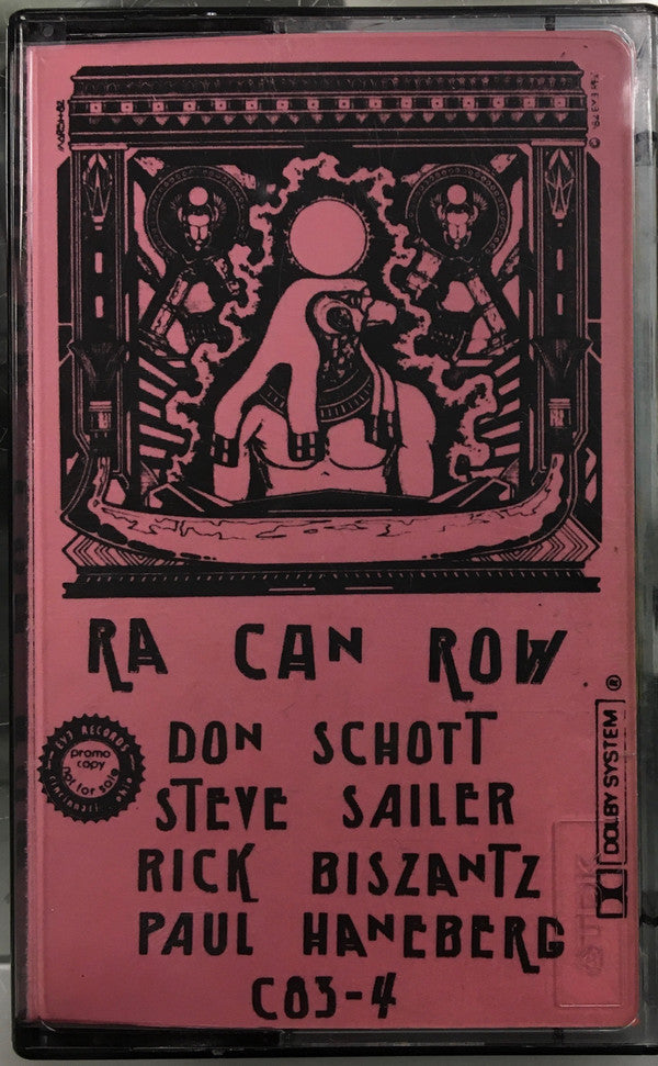Ra Can Row, Steven Sailer / Chris Dahlgren : Ra Can Row / New Music Project 1 & 2 (Cass, Album, Promo)