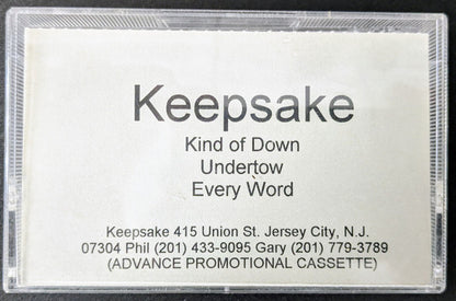 Keepsake (2) : Undertow (Cass, EP)