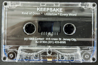 Keepsake (2) : Undertow (Cass, EP)