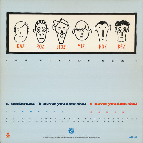 General Public : Tenderness / Never You Done That (12", Promo)