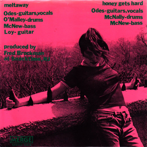 Rebecca Odes : Meltaway / Honey Gets Hard (7", Single, Dar)
