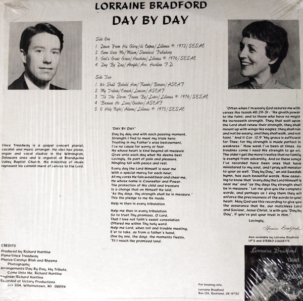 Lorraine Bradford : Day By Day (LP)