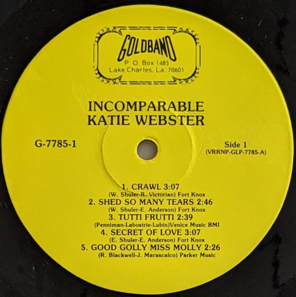 Katie Webster : You Can Dig It The Incomparable Katie Webster (LP, Album)