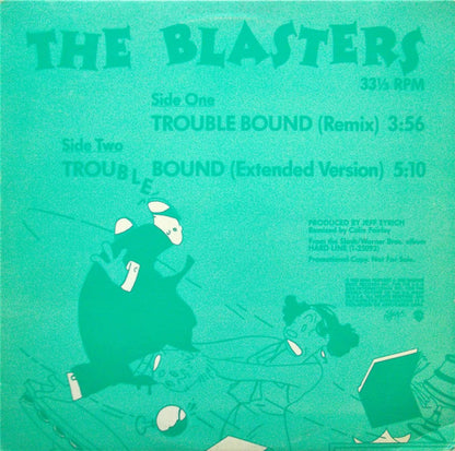 The Blasters : Trouble Bound (Remix) (12", Promo)