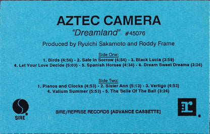 Aztec Camera : Dreamland (Cass, Advance)