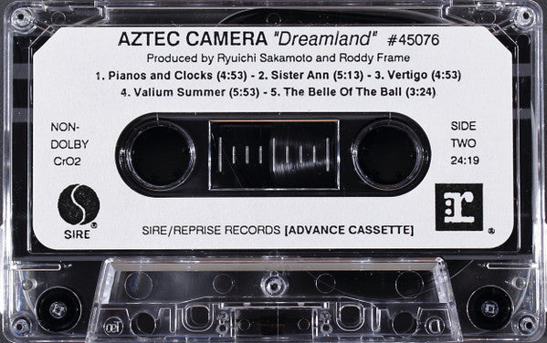 Aztec Camera : Dreamland (Cass, Advance)