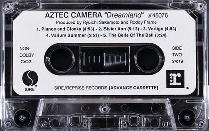 Aztec Camera : Dreamland (Cass, Advance)