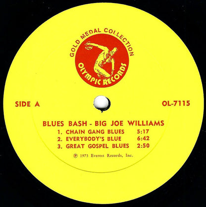 Big Joe Williams With Lightnin' Hopkins & Sonny Terry & Brownie McGhee : Blues Bash (LP)