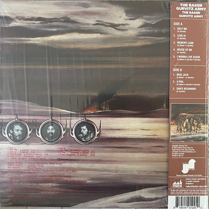 Baker Gurvitz Army : The Baker Gurvitz Army (LP, Album, RSD, Dlx, RE, Yel)