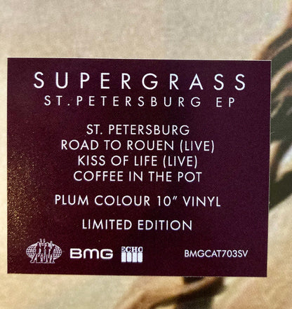 Supergrass : St. Petersburg (10", RSD, Single, Ltd, Plu)