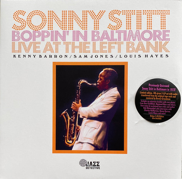 Sonny Stitt : Boppin' In Baltimore: Live At The Left Bank (2xLP, RSD, Ltd, Num)