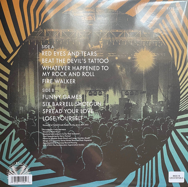 Black Rebel Motorcycle Club : Live At Levitation (LP, Cle + Flexi, 7", Shape, S/Sided, Pic + Album, )