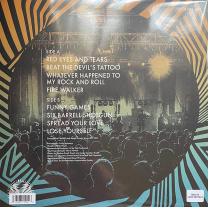 Black Rebel Motorcycle Club : Live At Levitation (LP, Cle + Flexi, 7", Shape, S/Sided, Pic + Album, )