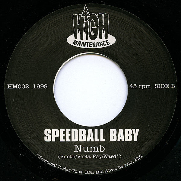 Speedball Baby : The Al Green Shuffle (7", Single)