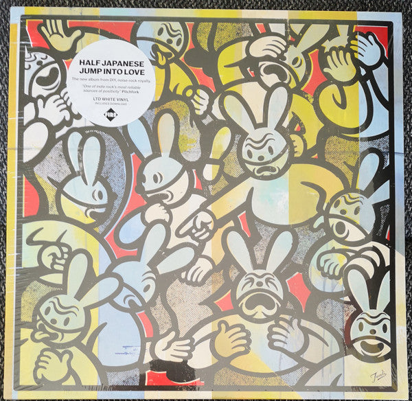 1/2 Japanese : Jump Into Love (LP, Album, Ltd, Whi)
