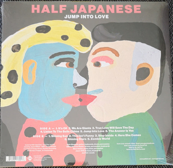 1/2 Japanese : Jump Into Love (LP, Album, Ltd, Whi)