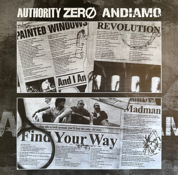 Authority Zero : Andiamo (LP, Ltd, Num, RE, Gol)