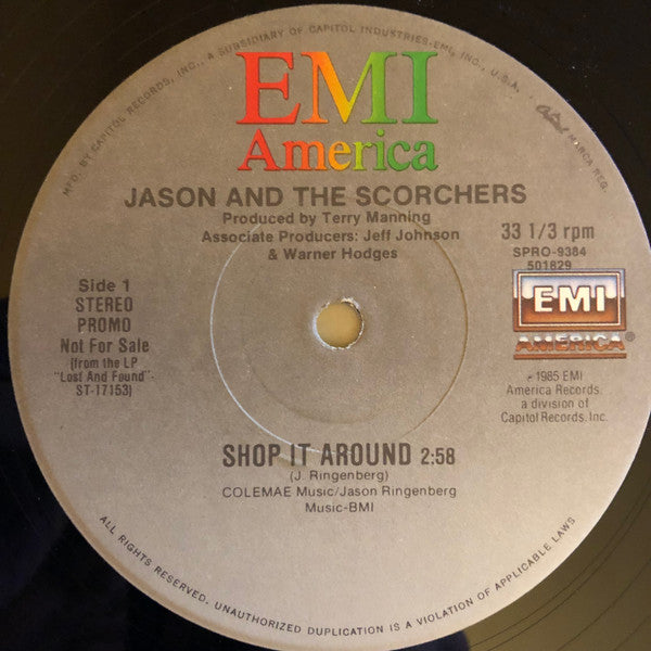 Jason & The Scorchers : Shop It Around (12", Promo)