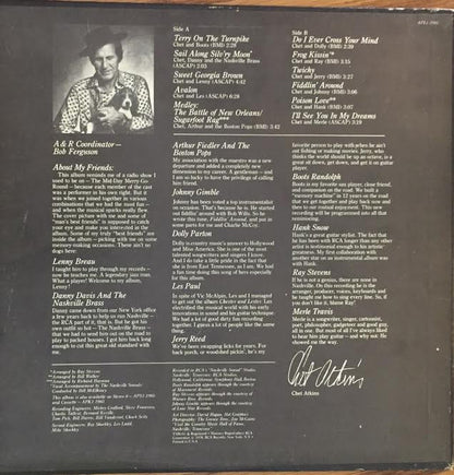 Chet Atkins : The Best Of Chet Atkins And Friends (LP, Comp, Ind)