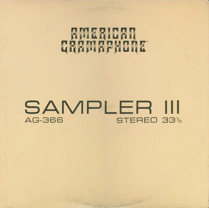Various : Sampler III (LP, Smplr)