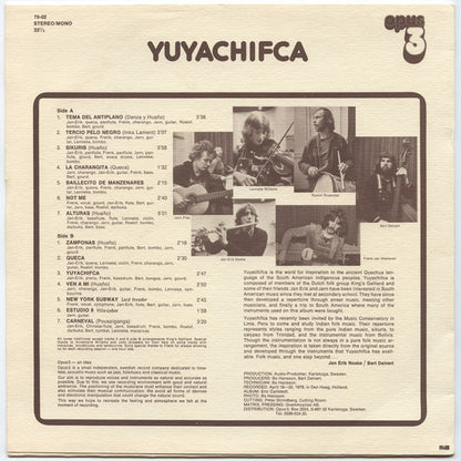 Yuyachifca : Yuyachifca (LP, Album)