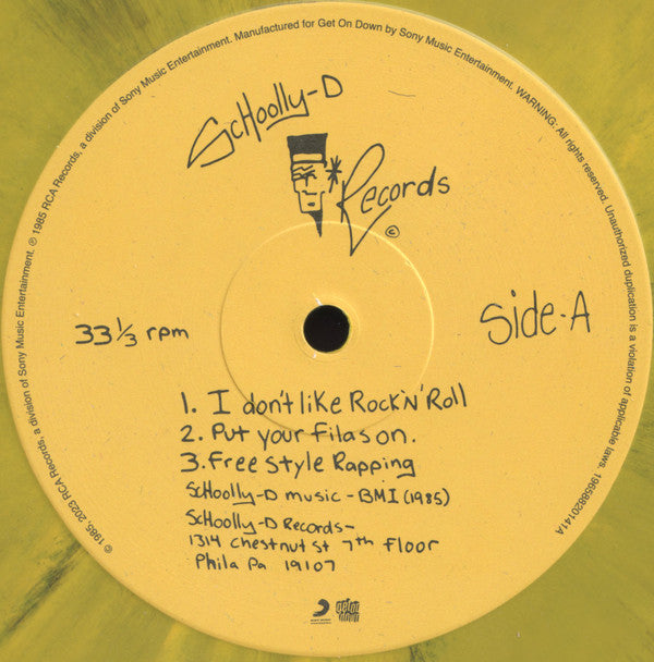 Schoolly D : Schoolly-D (LP, Album, RSD, Ltd, RE, Yel)