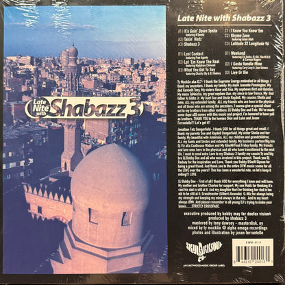 Shabazz 3 : Late Nite With Shabazz 3 (2xLP, Album, RSD, Ltd, Smo)