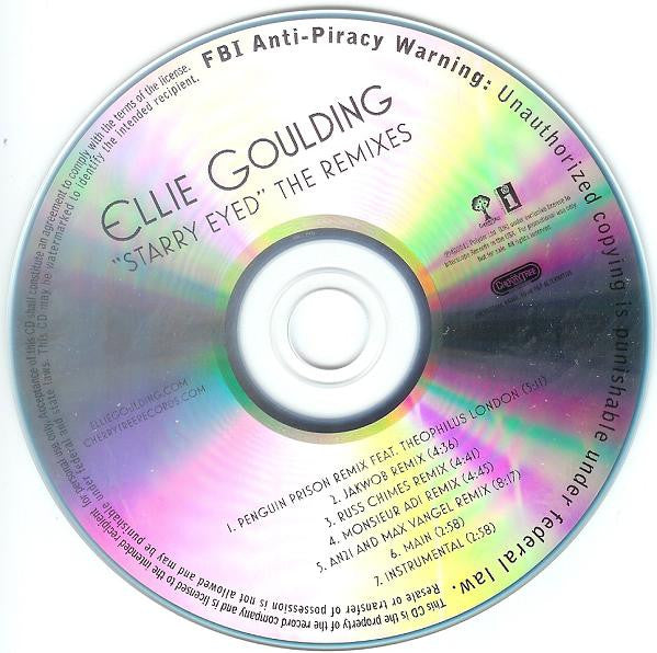 Ellie Goulding : Starry Eyed (The Remixes) (CDr, Single, Promo)