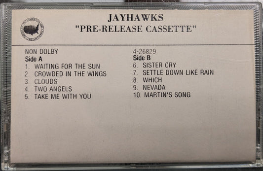 The Jayhawks : Pre-Release Cassette (Cass, Advance, Promo)