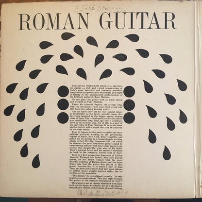 Tony Mottola And His Orchestra : Roman Guitar (LP, Album, Mono)