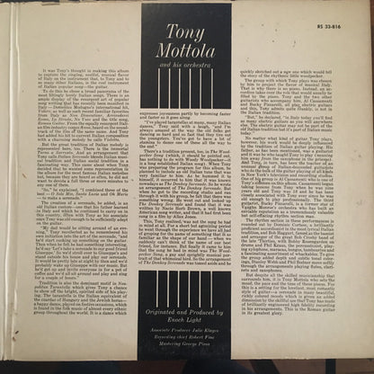 Tony Mottola And His Orchestra : Roman Guitar (LP, Album, Mono)