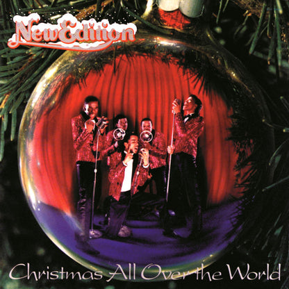 New Edition : Christmas All Over The World (LP, Album, Pin)