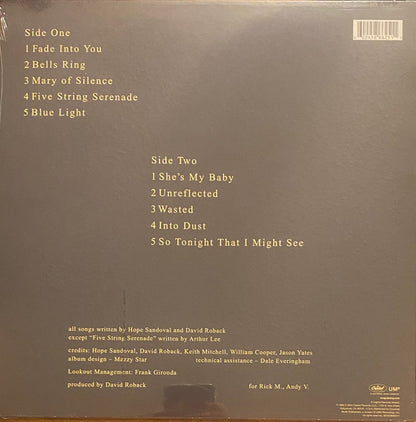 Mazzy Star : So Tonight That I Might See (LP, Album, RE, Vio)