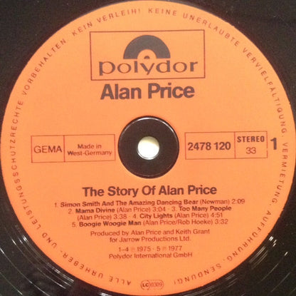 Alan Price : The Story Of Alan Price (2xLP, Comp)